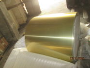 legering 8011, de airconditionerfolie van het buih22 Gouden epoxy met een laag bedekte aluminium voor vinvoorraad in warmtewisselaarrol